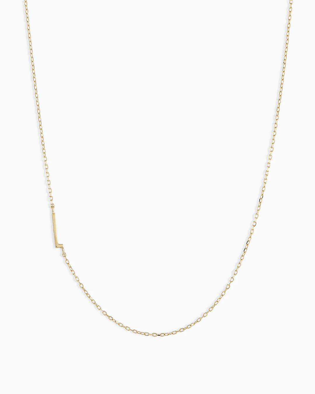 14k Gold Alphabet Necklace - Image 45