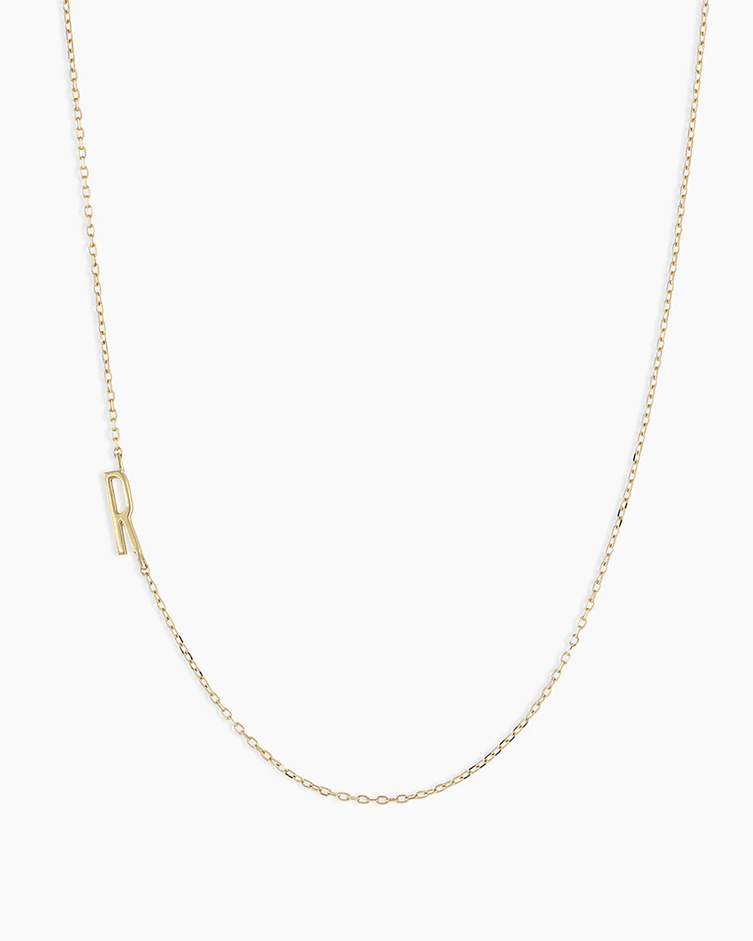 14k Gold Alphabet Necklace - Image 67