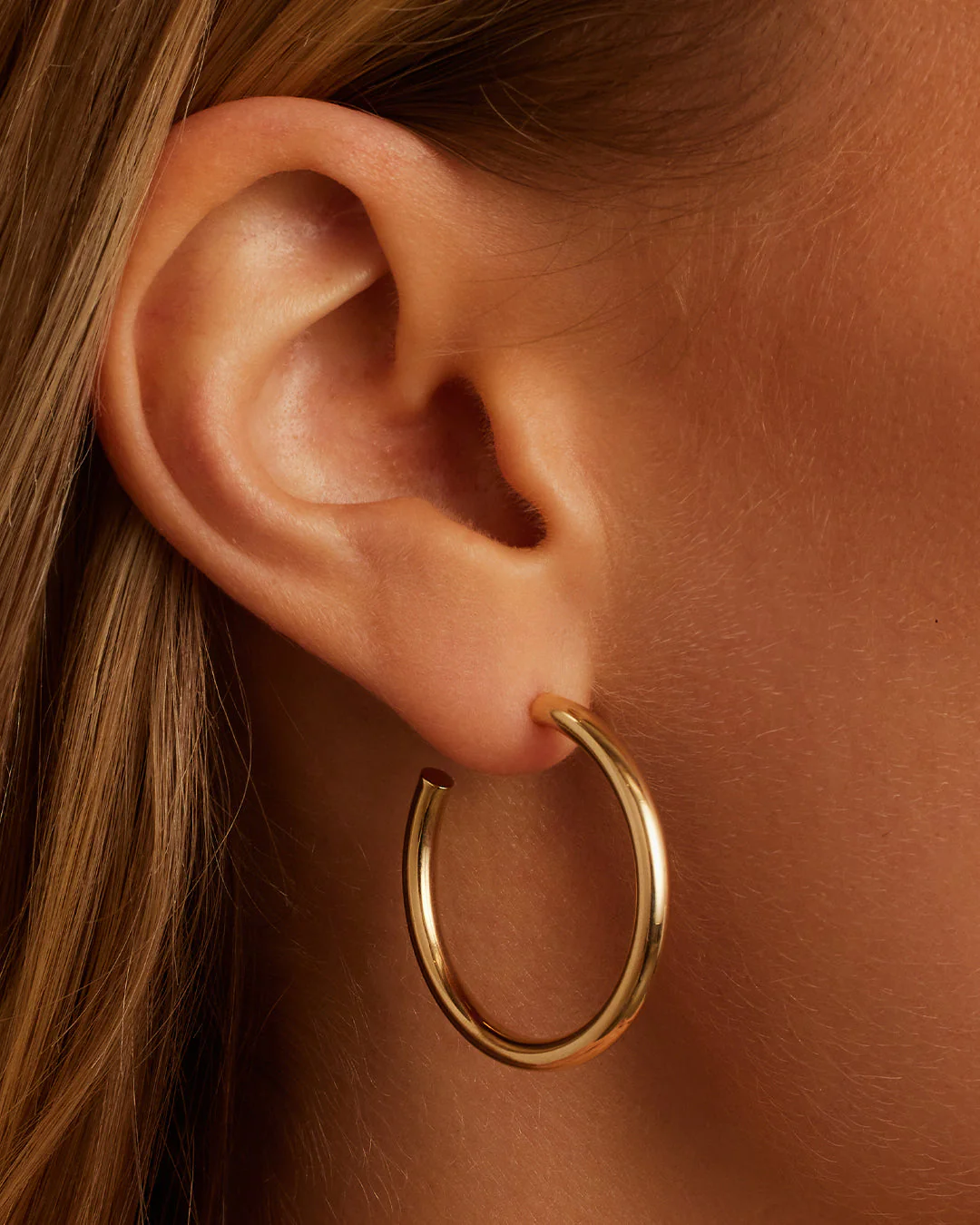 14k Gold Carter Hoops - Image 10