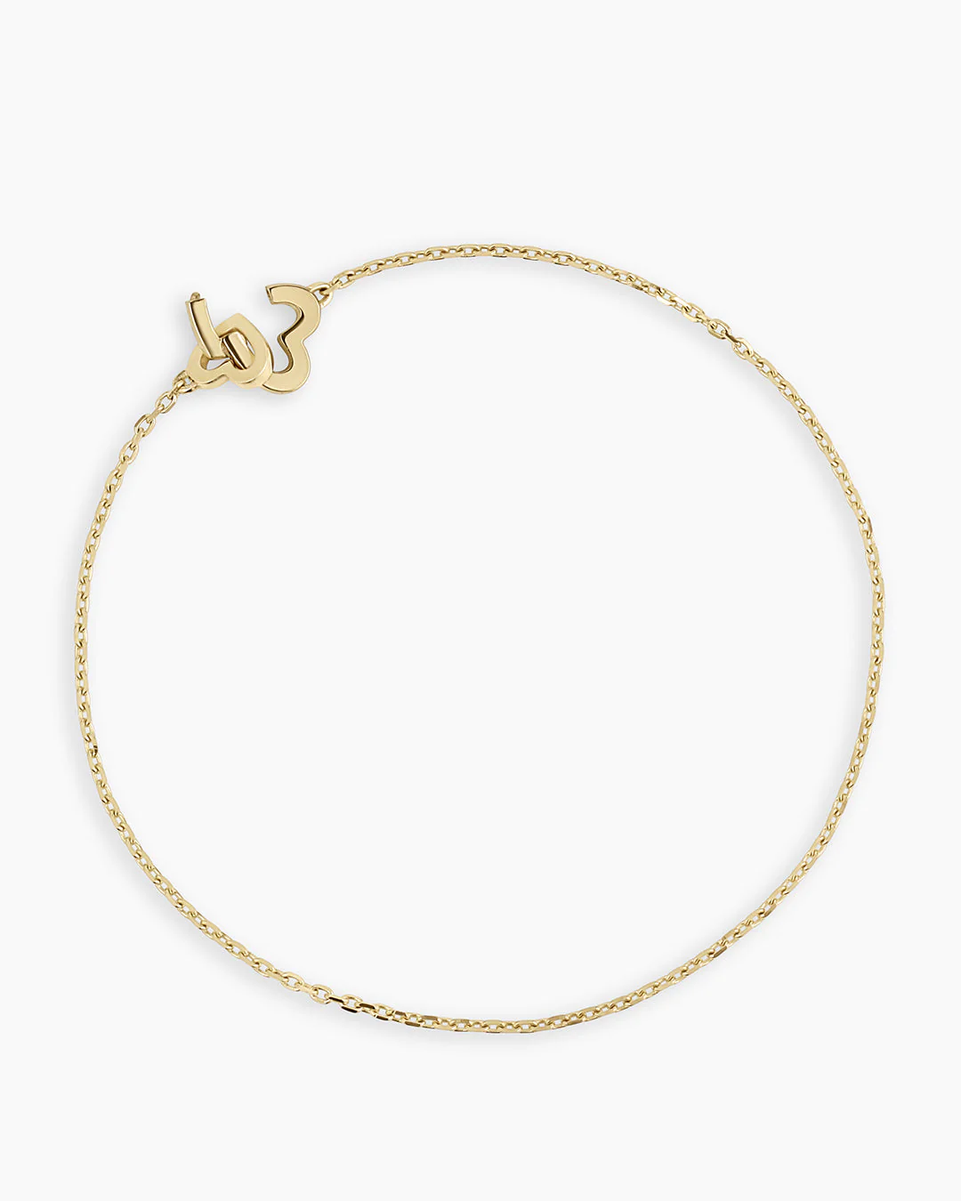 14k Gold Parker Heart Bracelet - Image 8