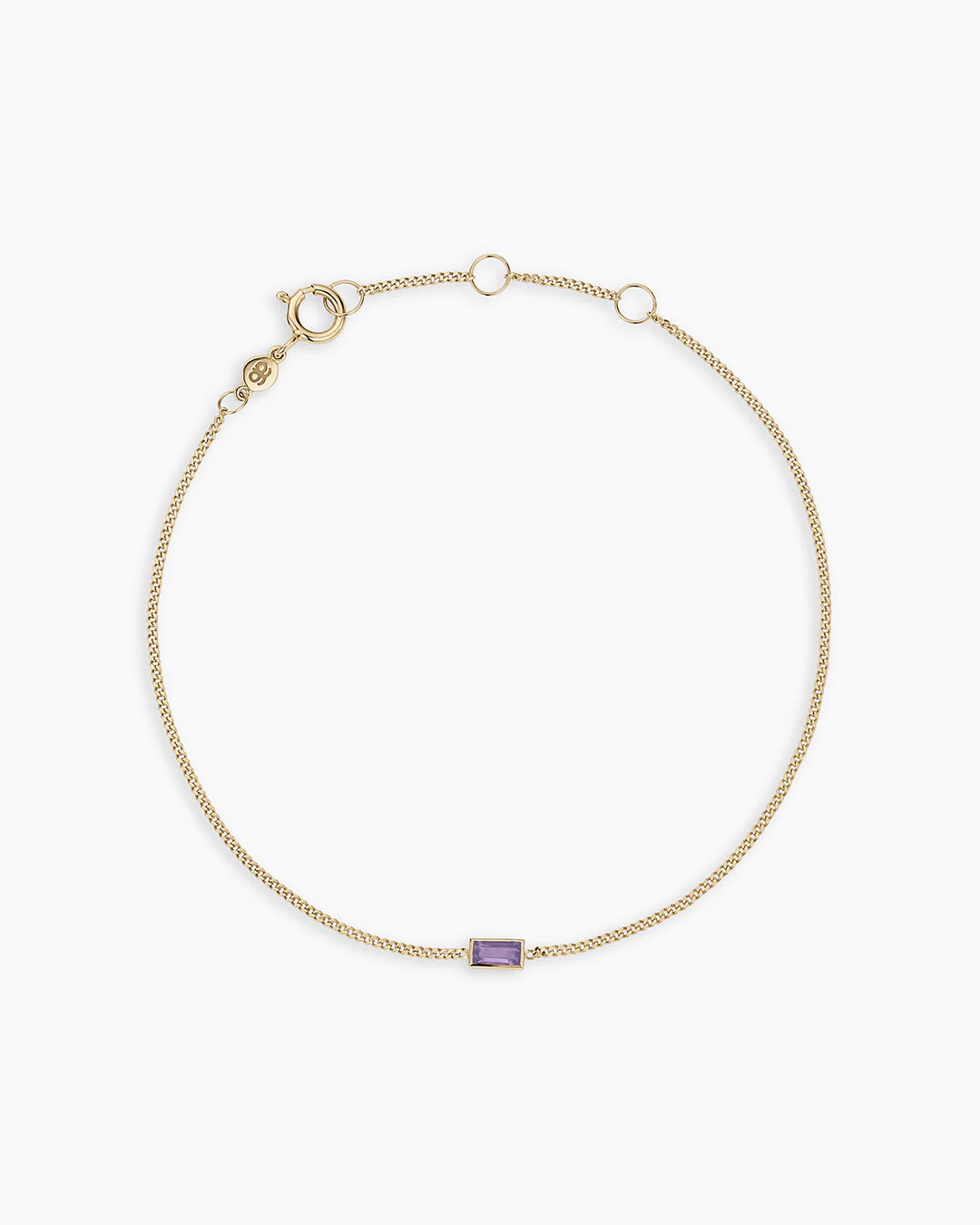 14k Gold Wilder Birthstone Bracelet - Image 13