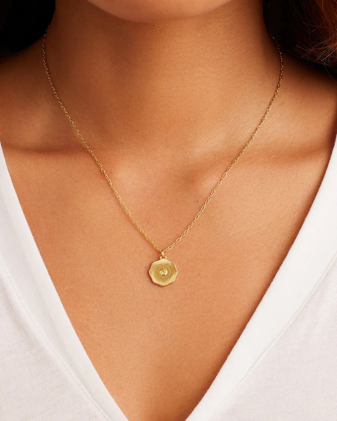 Birthstone Coin Necklace - Image 14