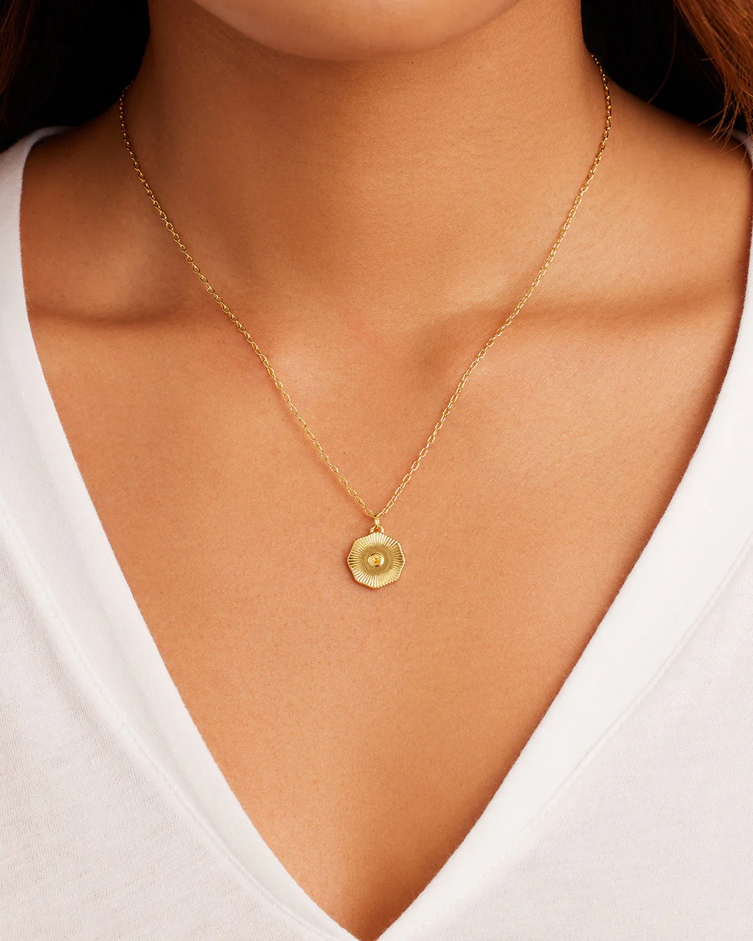 Birthstone Coin Necklace - Image 17
