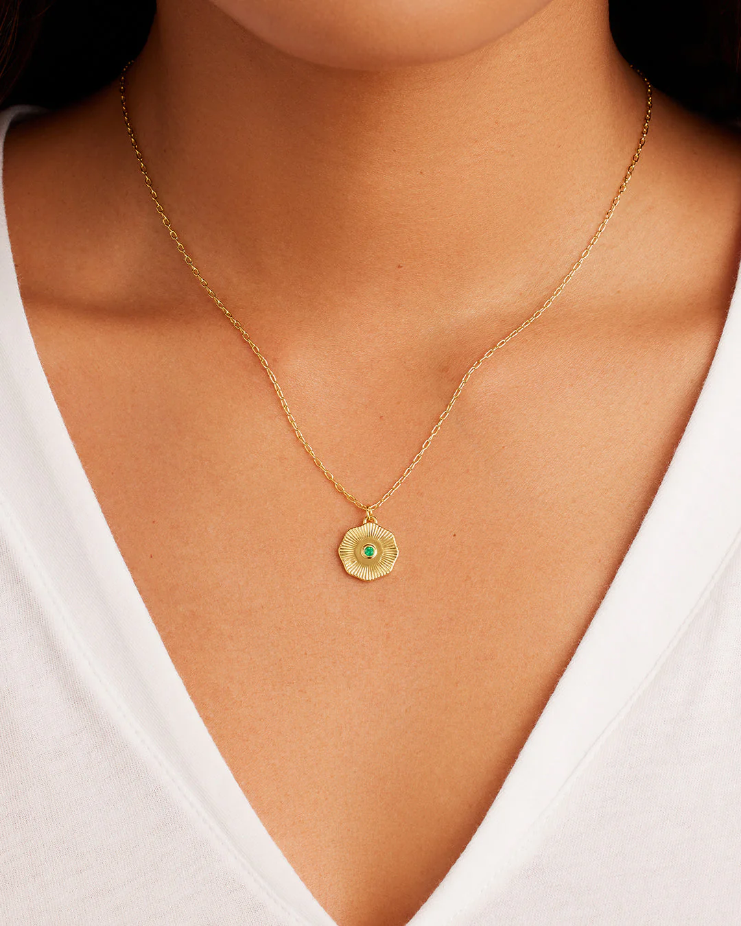 Birthstone Coin Necklace - Image 26