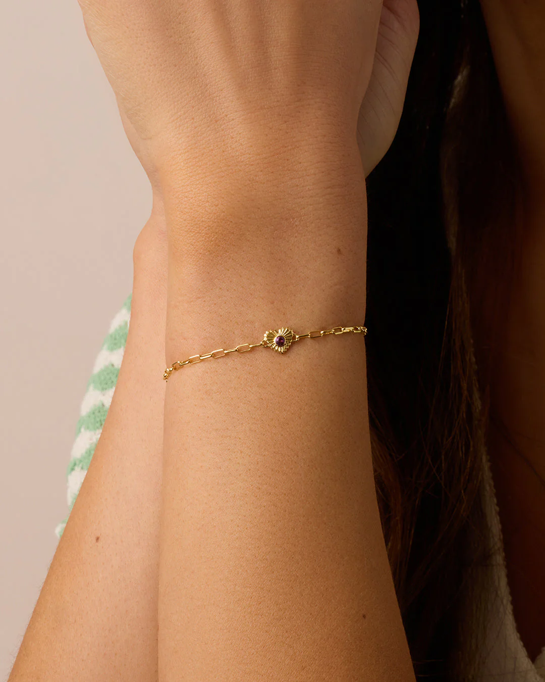 Birthstone Heart Bracelet - Image 18