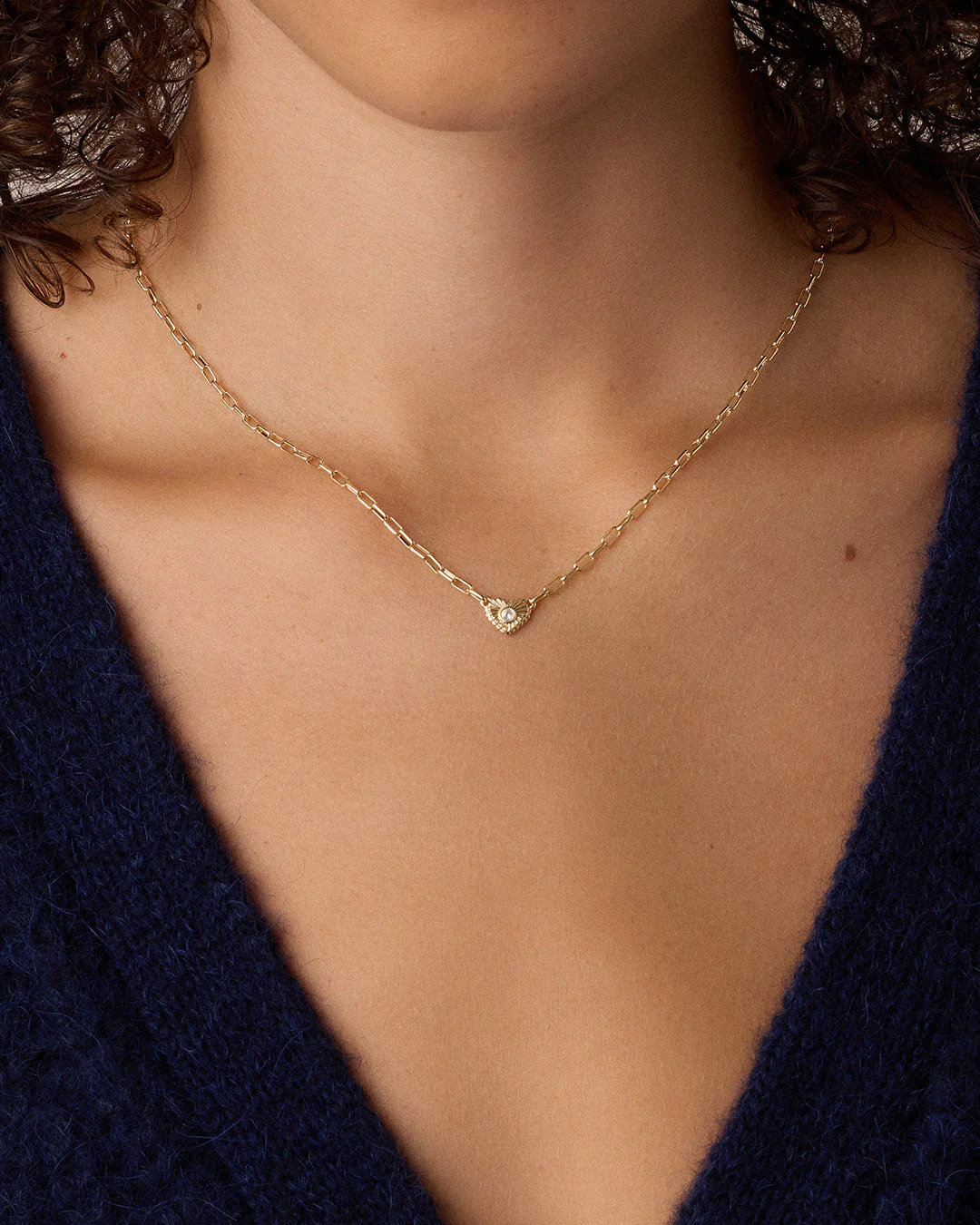 Birthstone Heart Necklace - Image 34