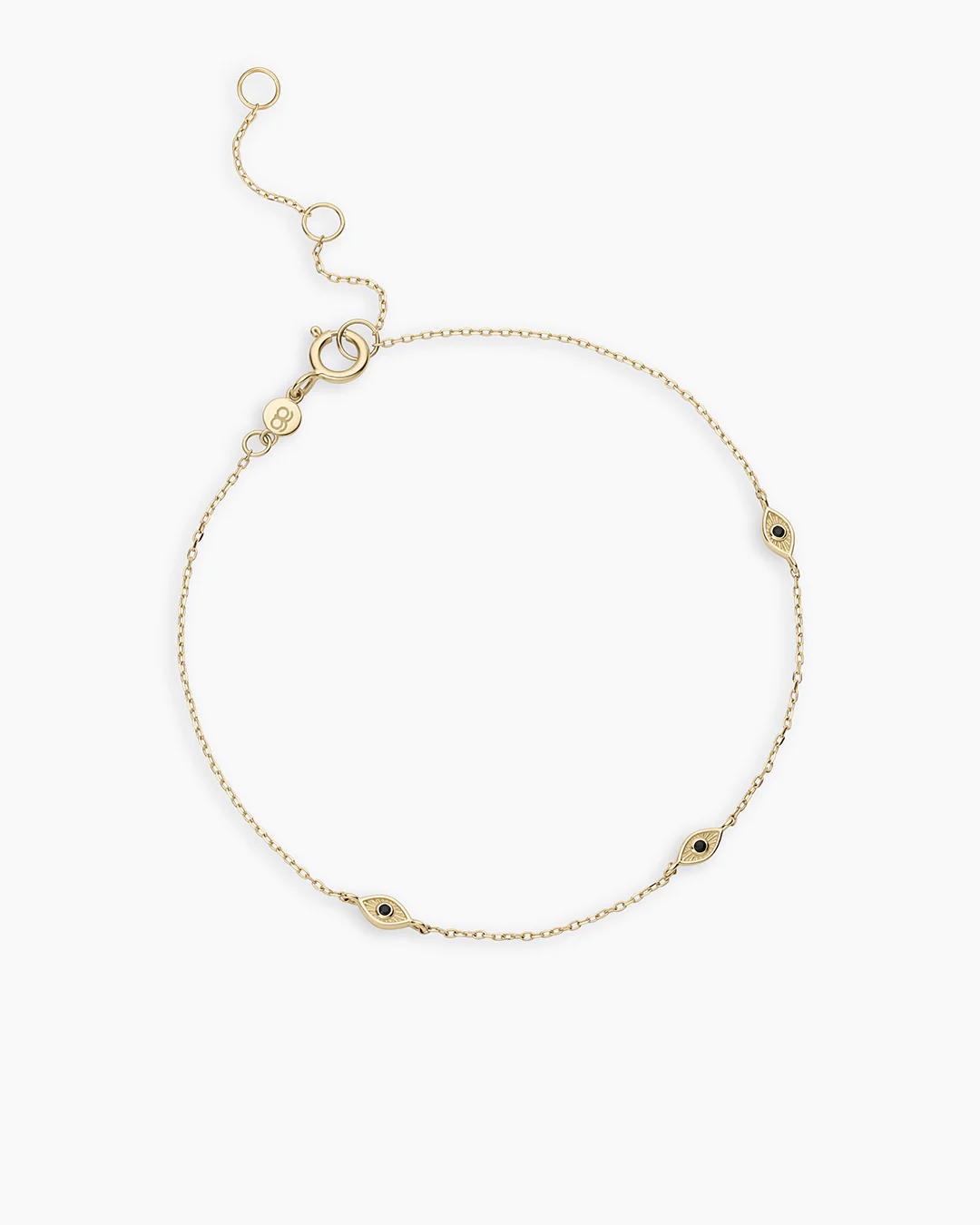 Black Onyx Evil Eye Bracelet - Image 5