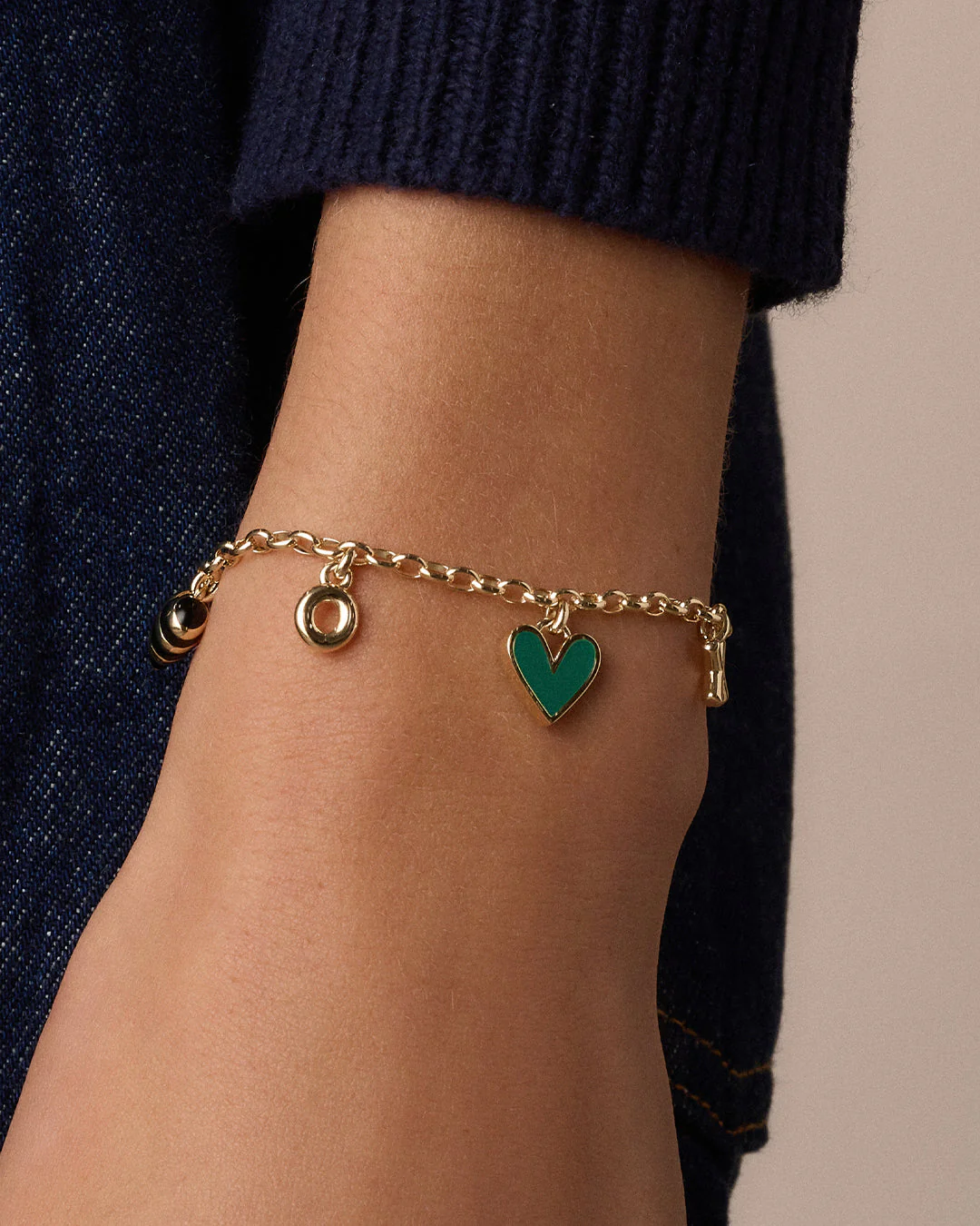 Campbell Heart Charm Bracelet - Image 6