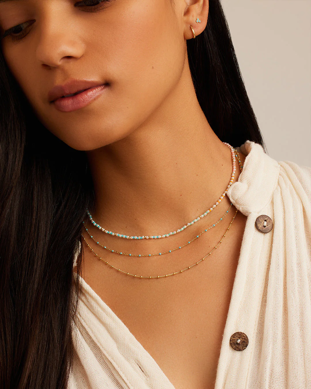 Capri Layer Necklace - Image 3