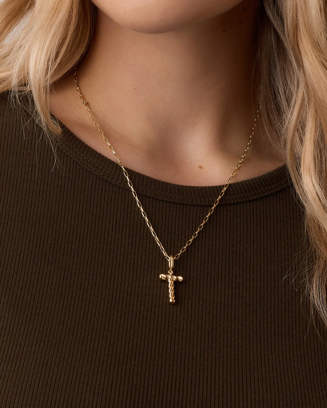 Crew Alphabet Statement Charm Necklace - Image 46