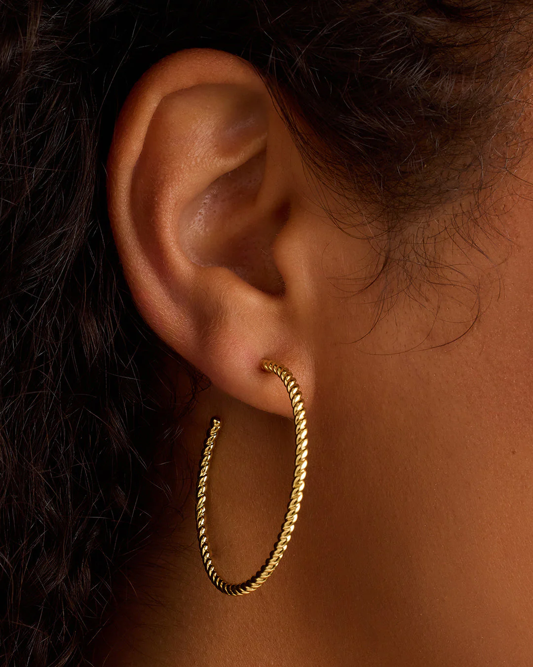 Crew Large Hoops - Image 2