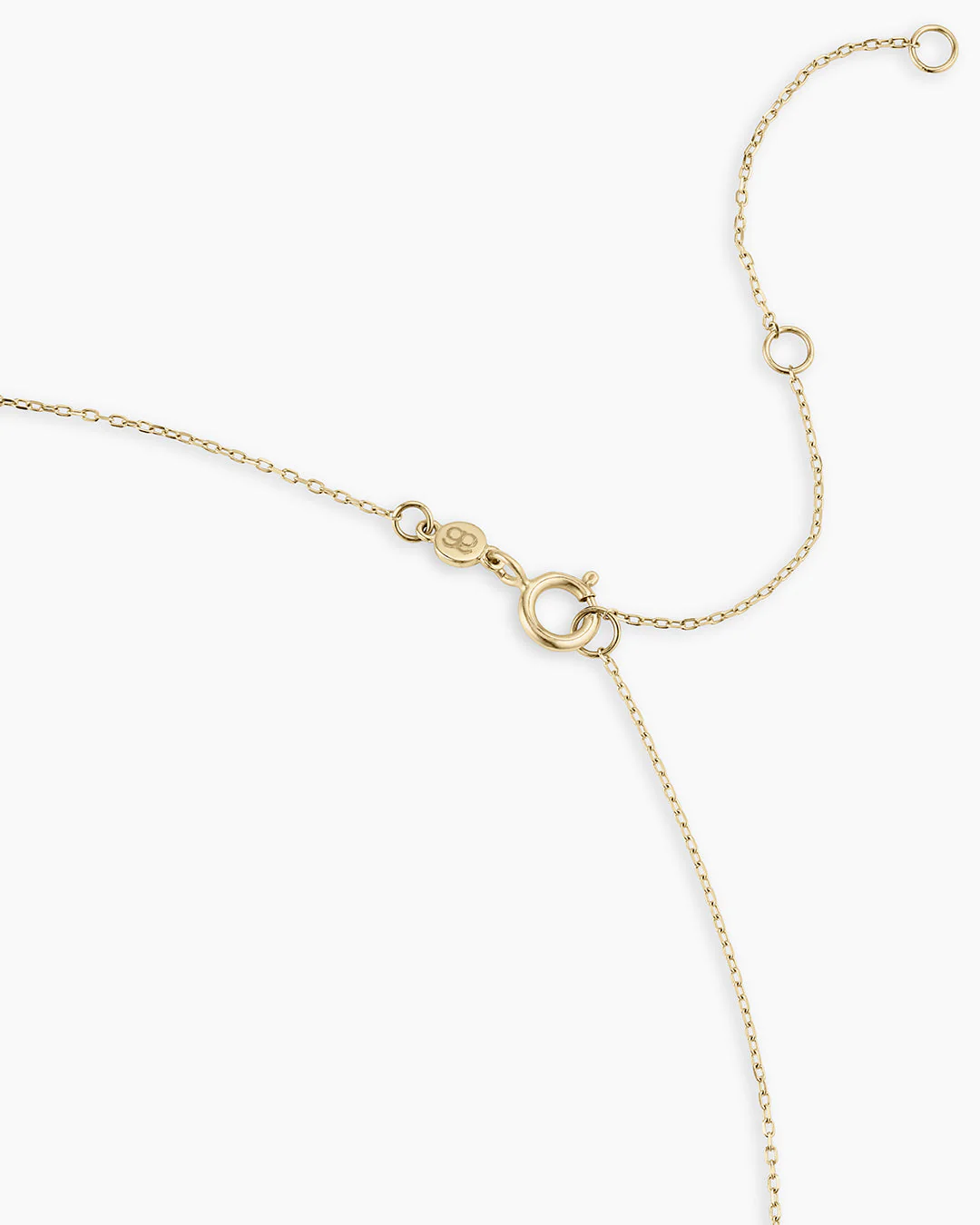 Diamond Butterfly Charm Necklace - Image 4