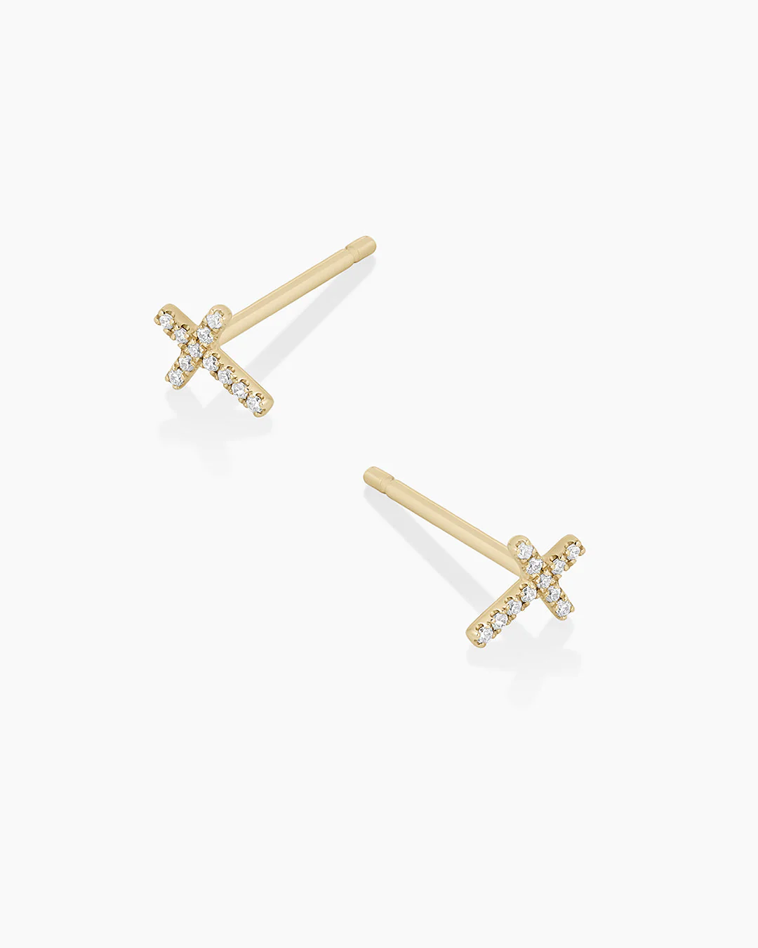 Diamond Cross Studs - Image 4