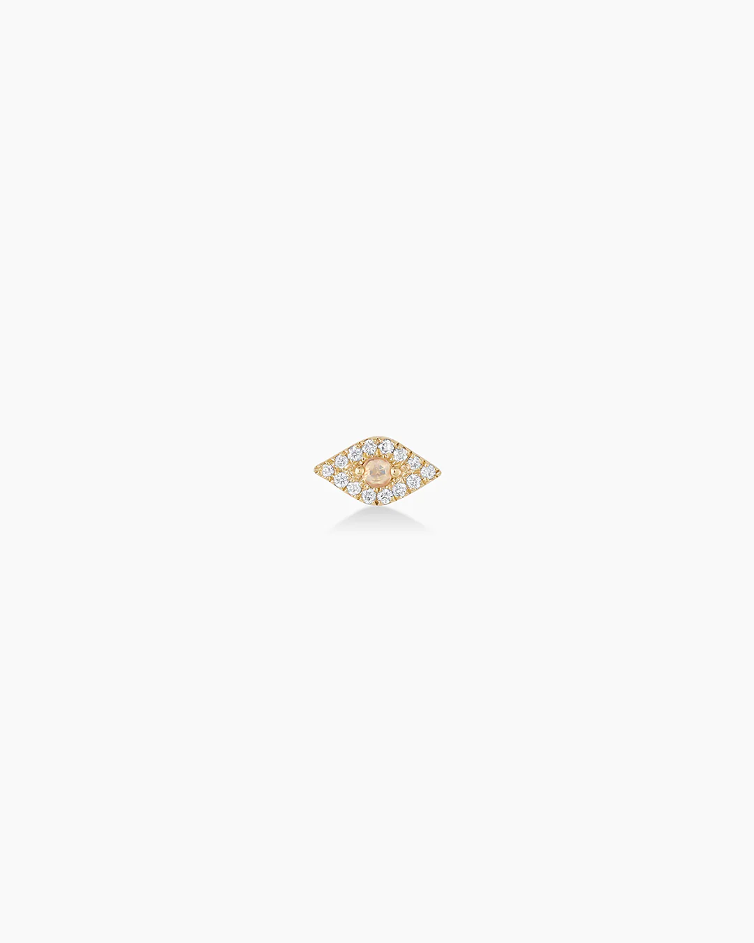 Diamond Evil Eye Single Stud - Image 4