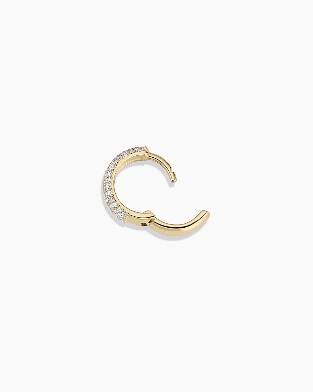 Diamond Paseo Statement Single Huggie - Image 4