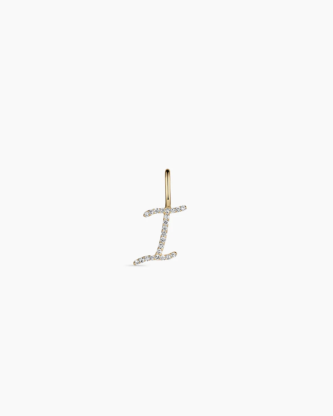 Diamond Script Alphabet Charm - Image 33