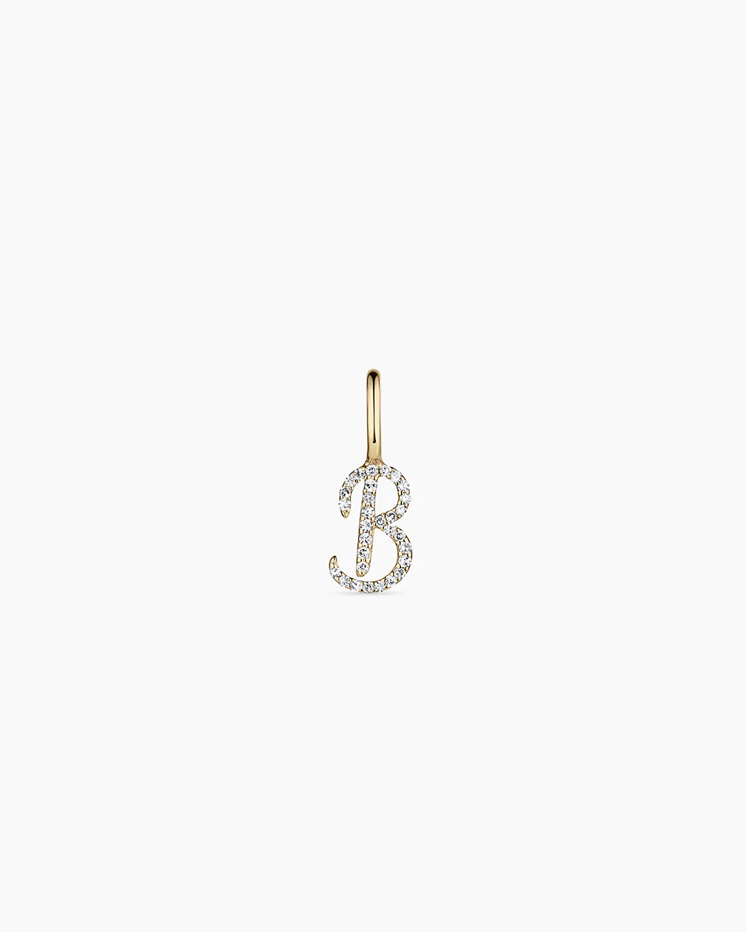 Diamond Script Alphabet Charm - Image 5