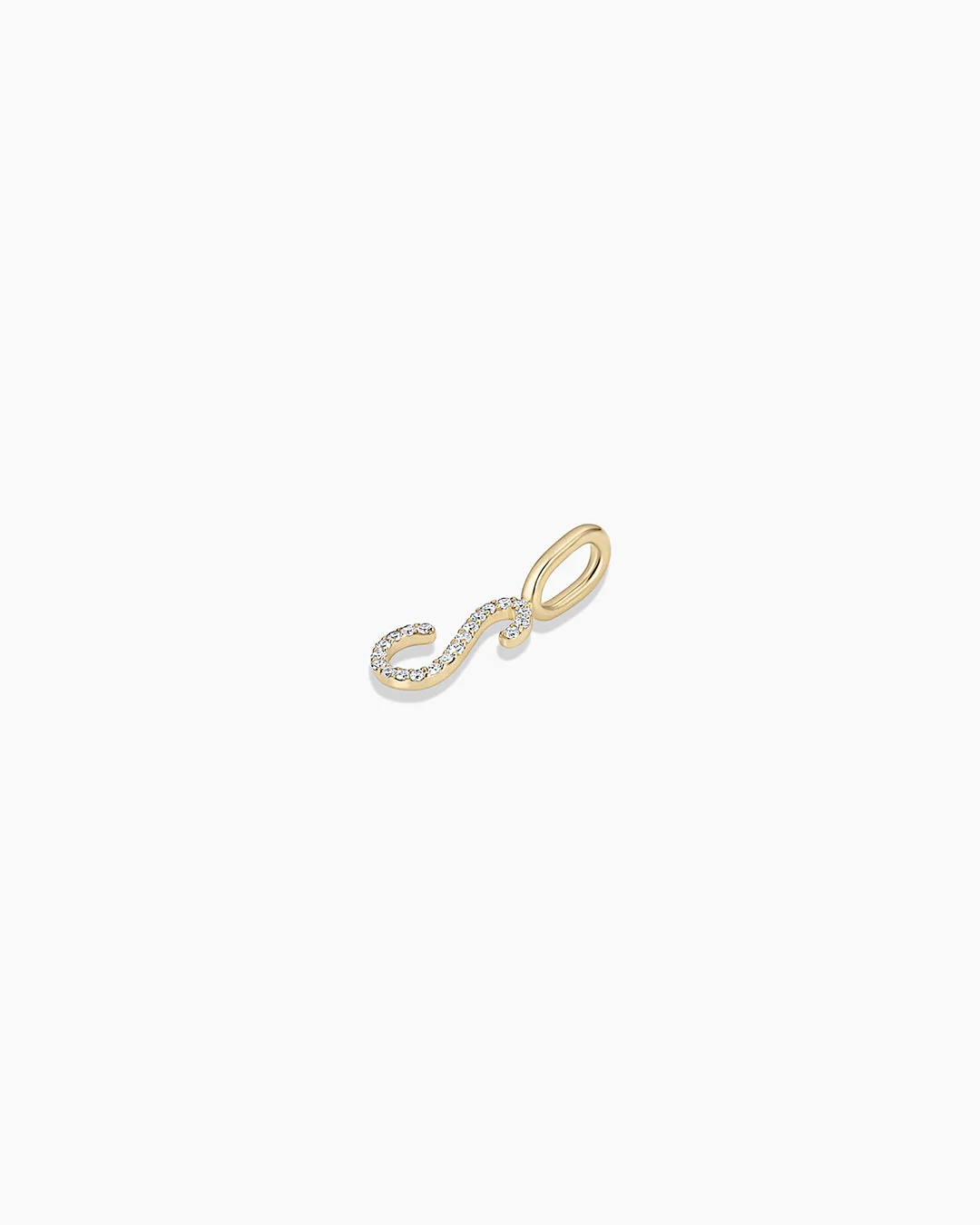 Diamond Script Alphabet Charm - Image 76