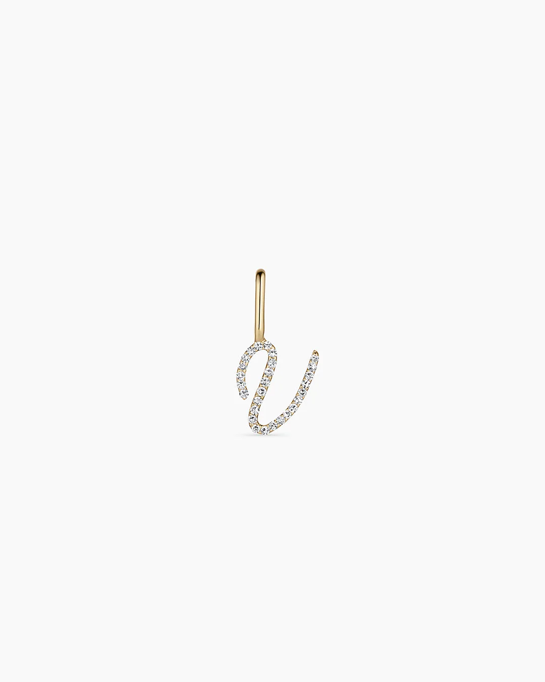 Diamond Script Alphabet Charm - Image 85