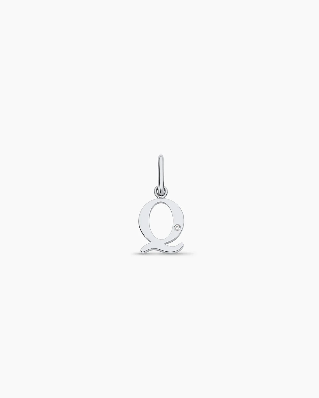 Diamond Vintage Alphabet Charm - Image 156