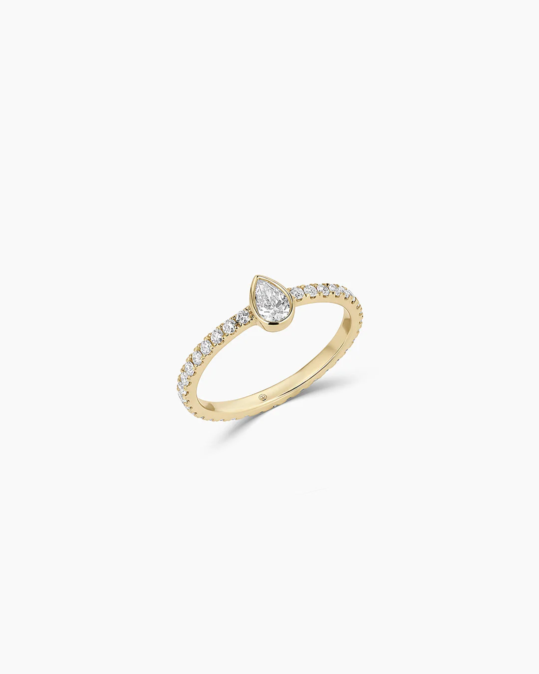 Lab Grown Diamond Pear Eternity Ring - Image 4