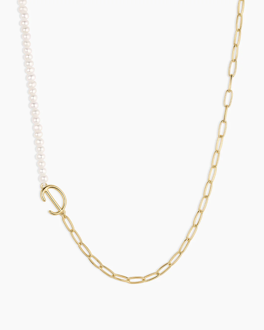 Lou Pearl Alphabet Necklace - Image 13