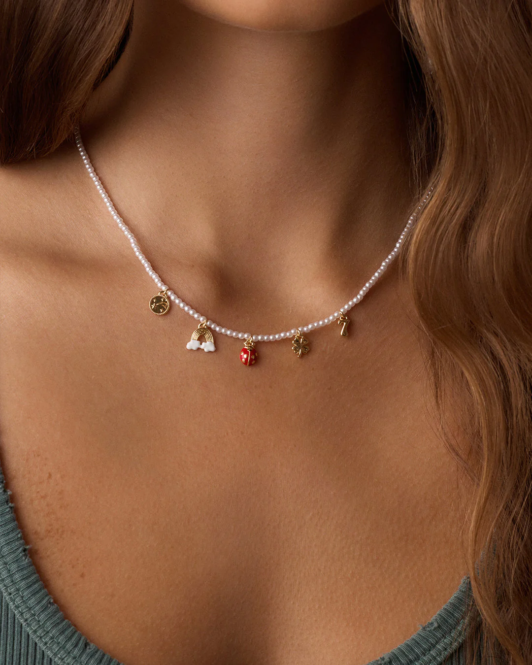 Lucky Mini Charm Necklace - Image 2