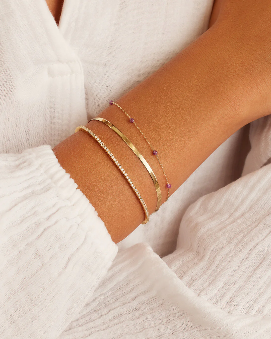 Newport Birthstone Bracelet - Image 38