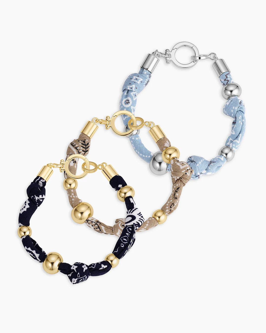 Paisley Bandana Knot Bracelet - Image 15