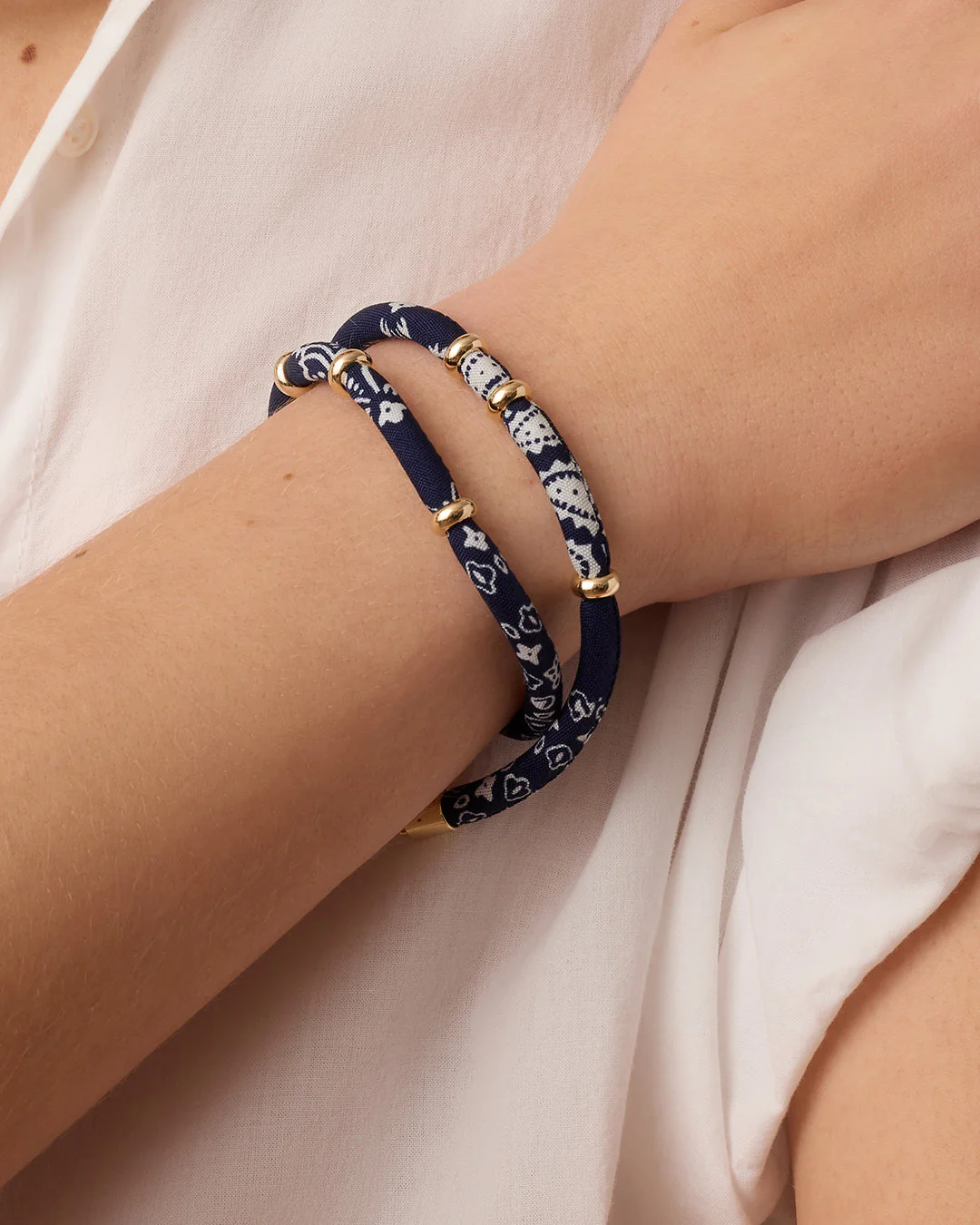 Paisley Bandana Wrap Bracelet - Image 7