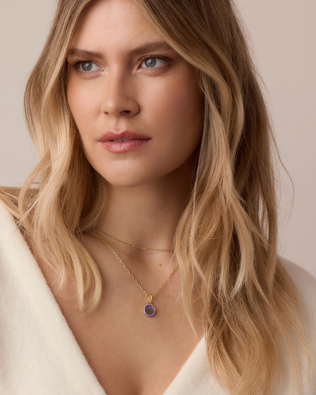 Power Gemstone Parker Charm Necklace Tranquility - Image 3