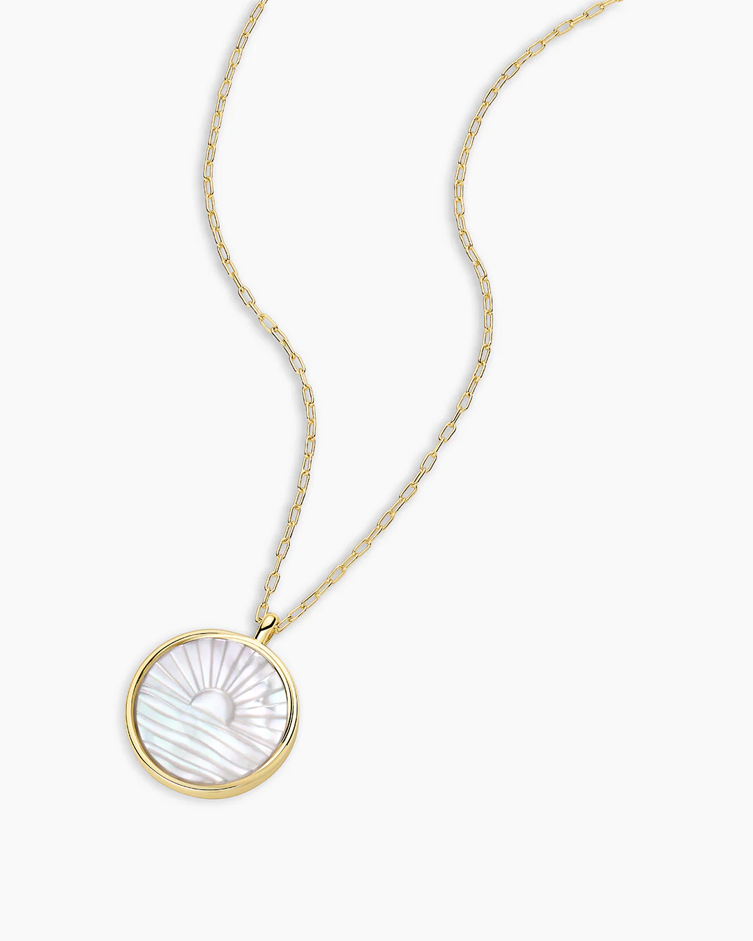 Sunset Etched Necklace - Image 4