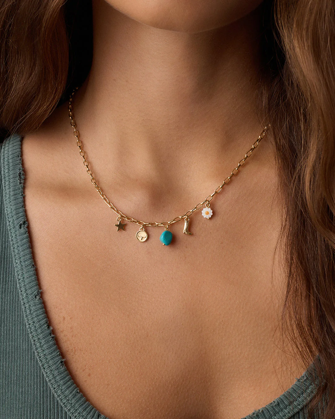 Western Mini Charm Necklace - Image 2